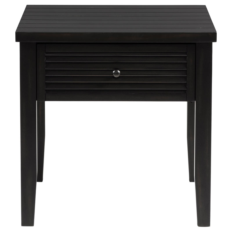Concord 1-drawer Square End Table