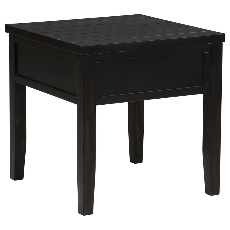 Concord 1-drawer Square End Table