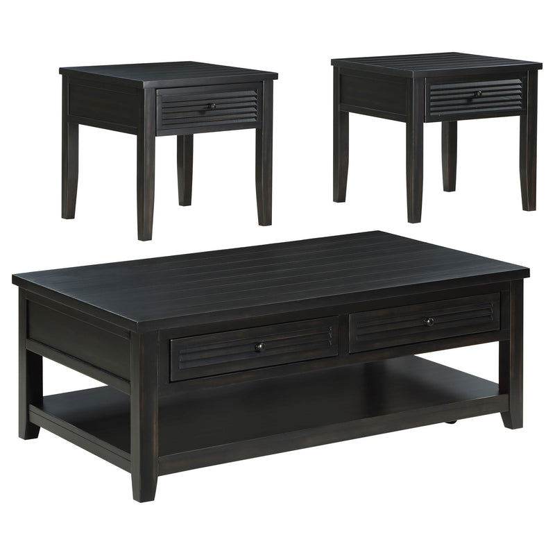Concord 3-piece Coffee and End Table Set