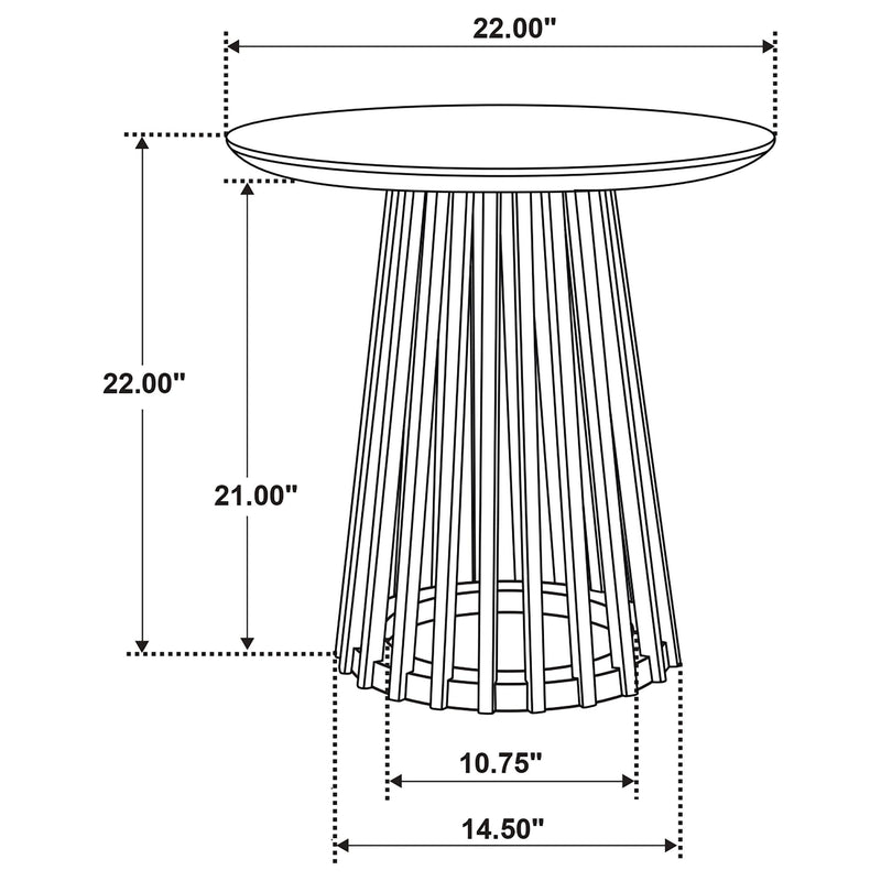 Touhy 2-piece Round Coffee and End Table Set