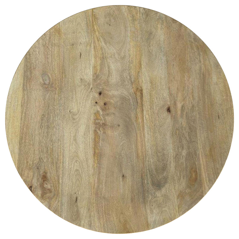 Touhy Round Solid Wood Cocktail Coffee Table