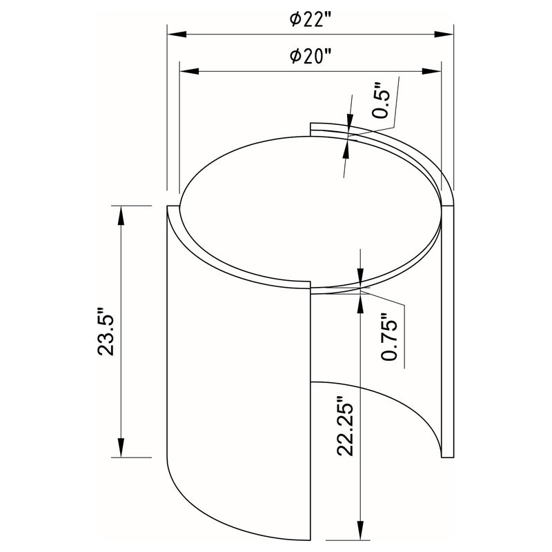 Gladstone 2-piece Coffee and End Table Set