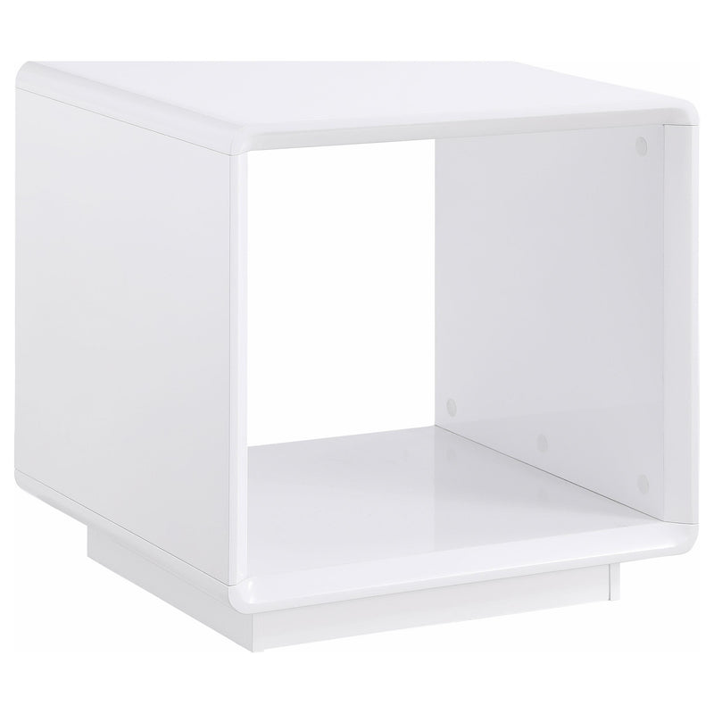 Paseo Square End Side Table