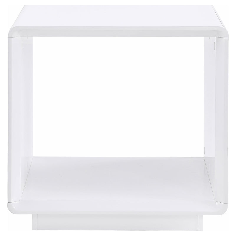 Paseo Square End Side Table