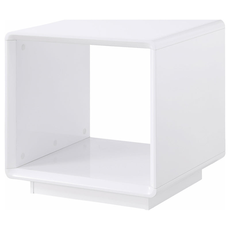Paseo Square End Side Table