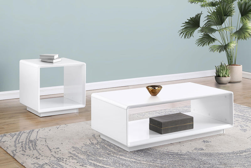 Paseo Square End Side Table