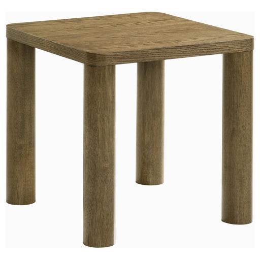 Castlewood Engineered Wood Accent Side End Table Brown Oak - alternate view