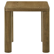 Castlewood Engineered Wood Accent Side End Table Brown Oak - detail 4