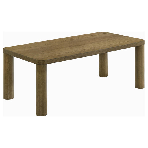 Castlewood Engineered Wood Cocktail Coffee Table Brown Oak - alternate view