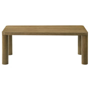 Castlewood Engineered Wood Cocktail Coffee Table Brown Oak - detail 3