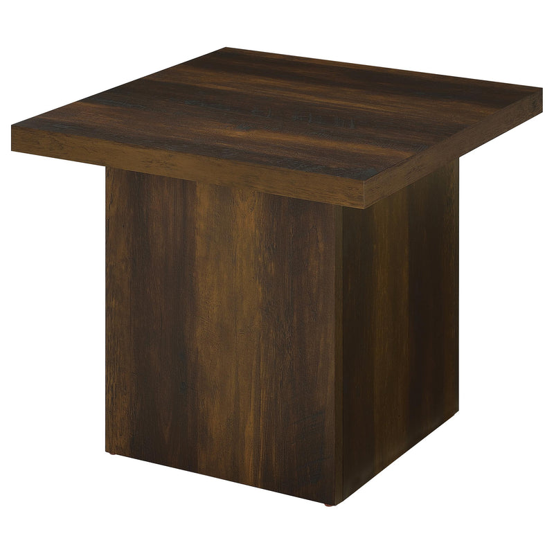 Devar Square Engineered Wood Side End Table