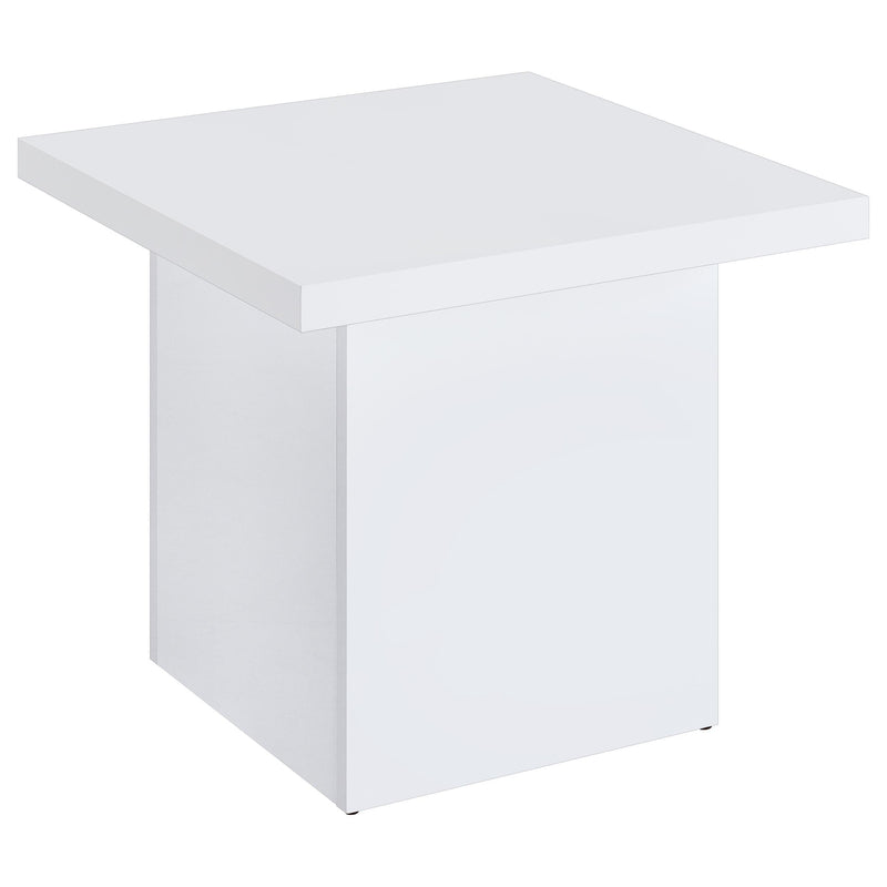 Devar Square Engineered Wood Side End Table