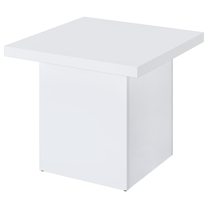 Devar Square Engineered Wood Side End Table