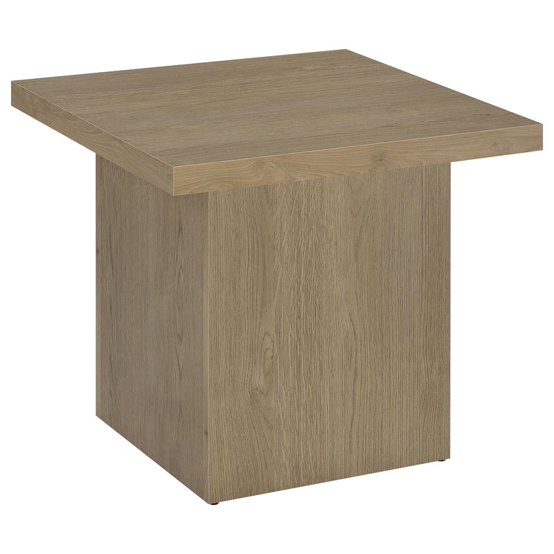 Devar Square Engineered Wood Side End Table