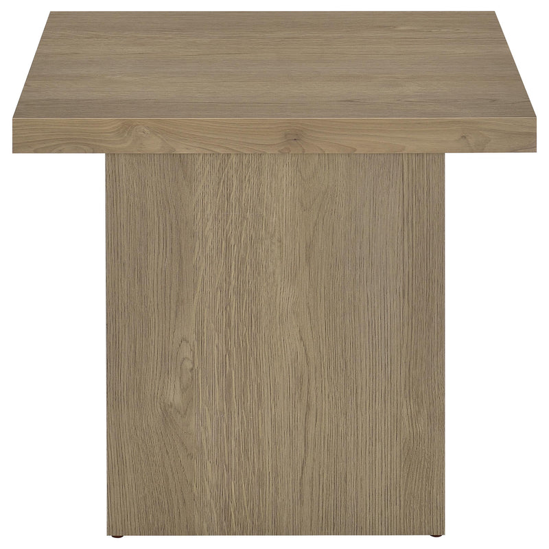 Devar Square Engineered Wood Side End Table