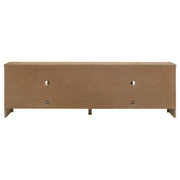 Brenham 79-inch 4-door TV Stand Media Console Washed Oak - detail 7