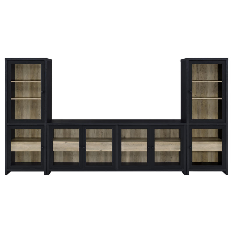 Denison 3-piece Entertainment Center 79-inch TV Stand