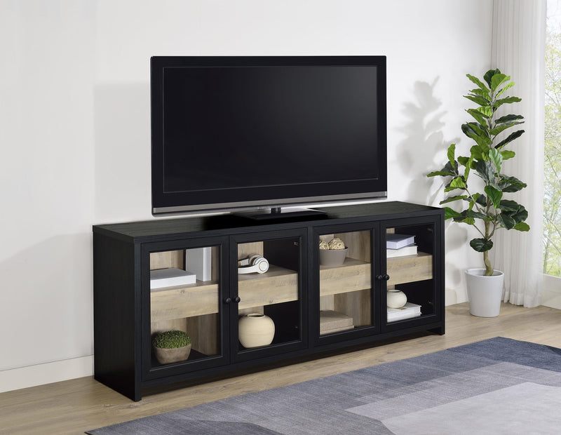 Denison 79-inch 4-door TV Stand Media Console