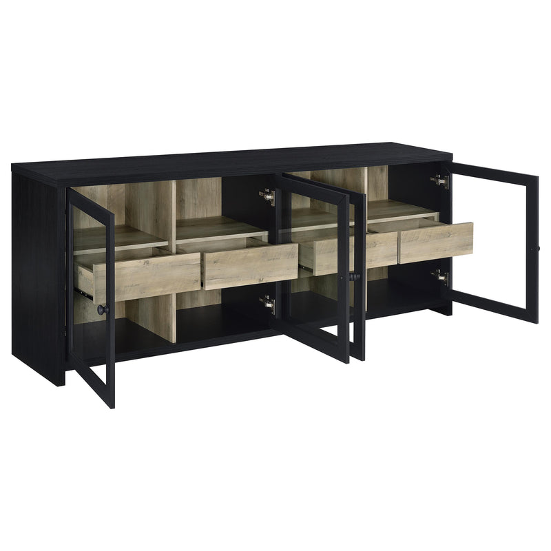 Denison 79-inch 4-door TV Stand Media Console
