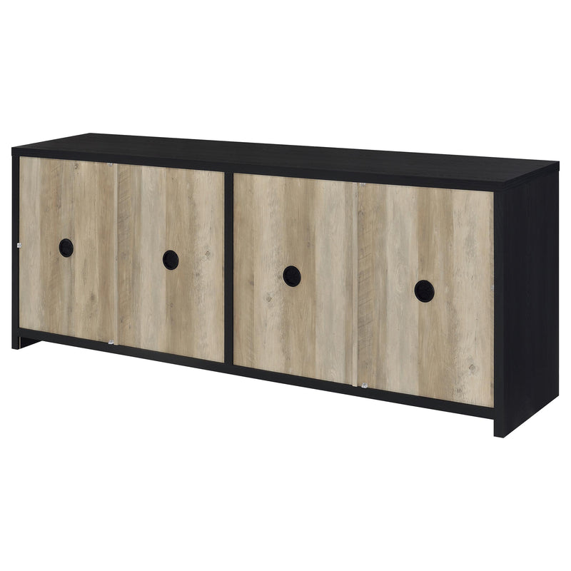 Denison 79-inch 4-door TV Stand Media Console