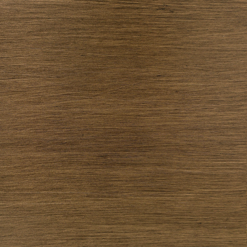 Morena Round Tawny Glass Top Side End Table