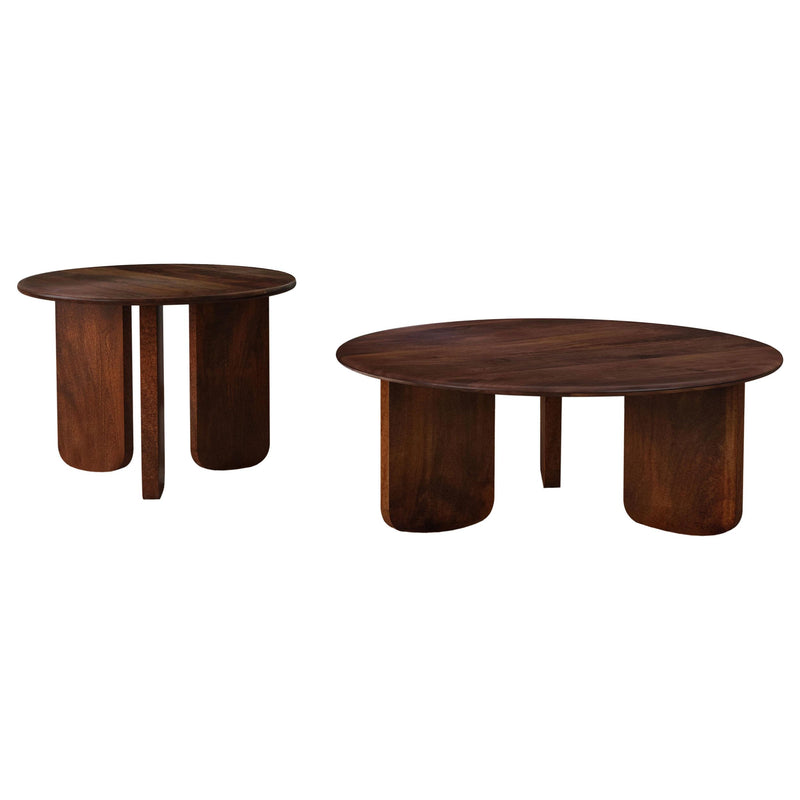 Dale 2-piece Solid Wood Coffee and End Table Set
