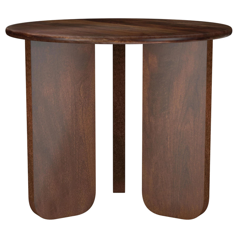 Dale 3-piece Solid Wood Coffee and End Table Set Brown - detail 3