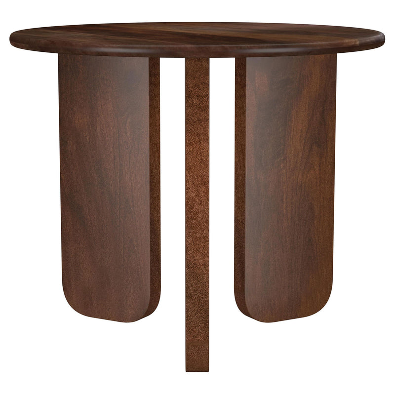 Dale 3-piece Solid Wood Coffee and End Table Set Brown - detail 4
