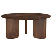 Dale 3-piece Solid Wood Coffee and End Table Set Brown - detail 6