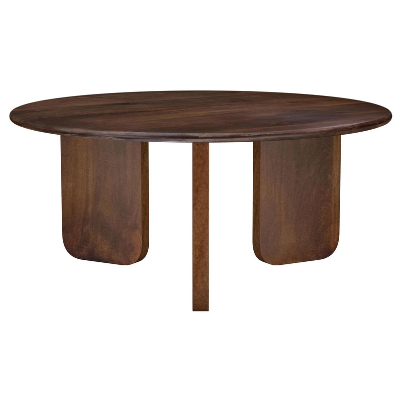 Dale Round Solid Mango Wood Coffee Table