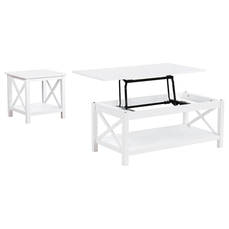 Skyview 2-piece Rectangular Lift Top Coffee Table Set