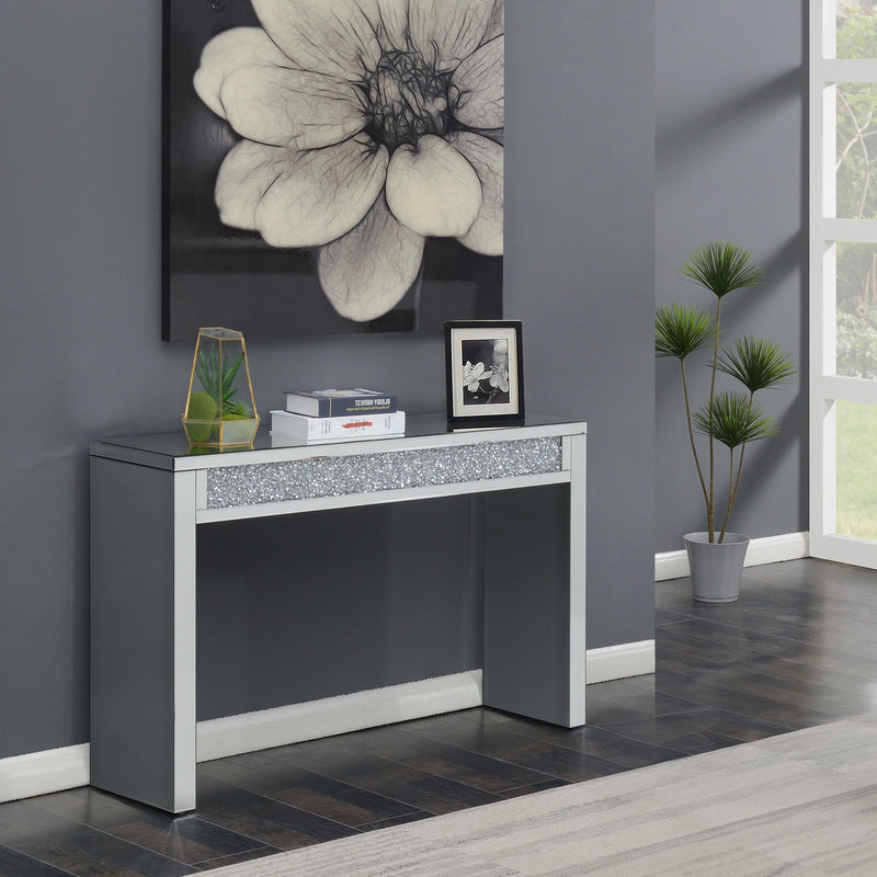 Gillian Mirrored Acrylic Entryway Console Table
