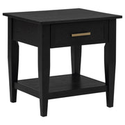 Lindenton 3-piece Wood Lift-Top Coffee and End Table Set Black - detail 4