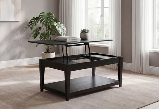 Lindenton Lift-Top Occasional Cocktail Coffee Table Black - alternate view
