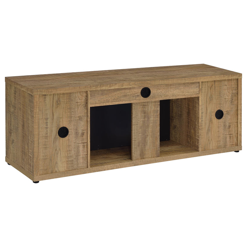 Fuller 60-inch 2-door TV Stand Fireplace Media Console