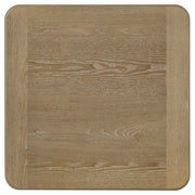 Adina 2-piece Wood Coffee Table Set Distressed Light Brown - detail 6