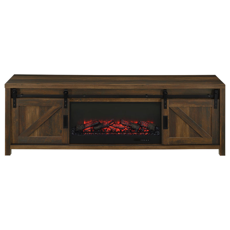 Enfield 71-inch TV Stand Fireplace Media Console