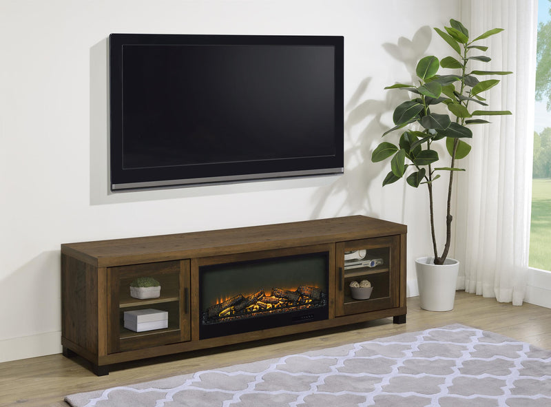 Havering 71-inch TV Stand Fireplace Media Console