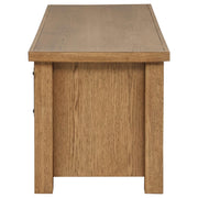 Beasley 2-Door 71-Inch Wood TV Stand Media Console Golden Oak - detail 7
