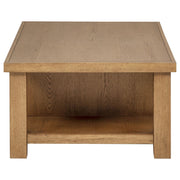 Beasley 2-Drawer Wood Coffee Table Golden Oak - detail 6