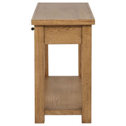 Beasley 2-Drawer Wood Console Table Golden Oak - detail 6