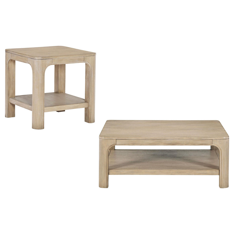 Solano 2-piece Square Coffee Table Set