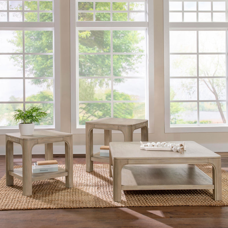 Solano 3-piece Square Coffee Table Set