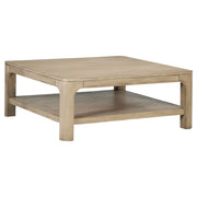 Solano 3-piece Square Coffee Table Set Weathered Mango - detail 6