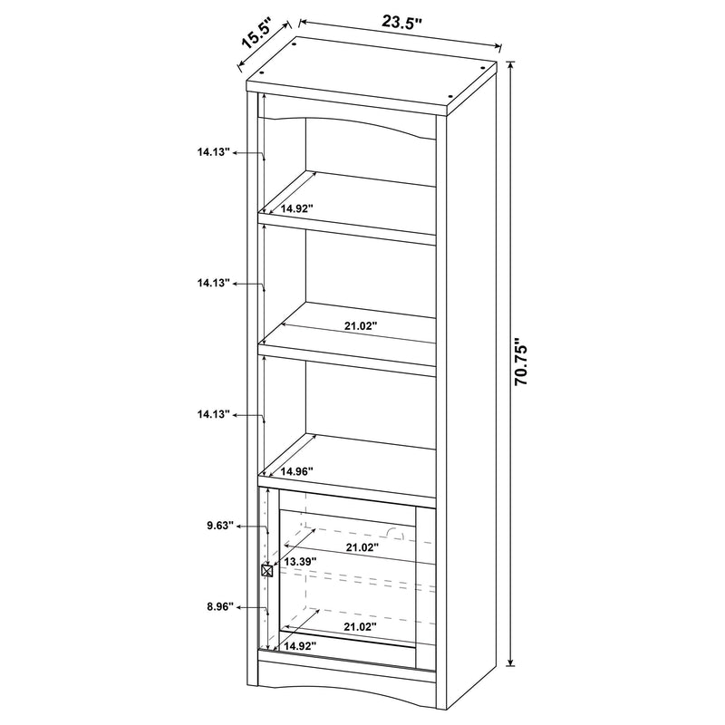 Laughlin 3-piece Entertainment Center TV Stand