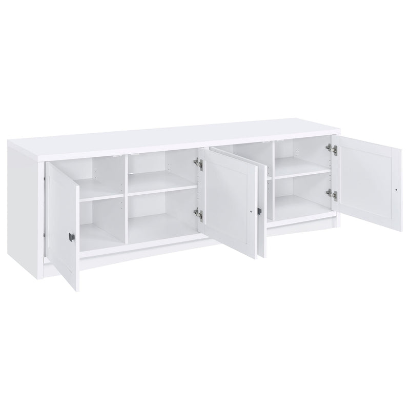 Laughlin 4-door Engineered Wood 78-inch TV Stand