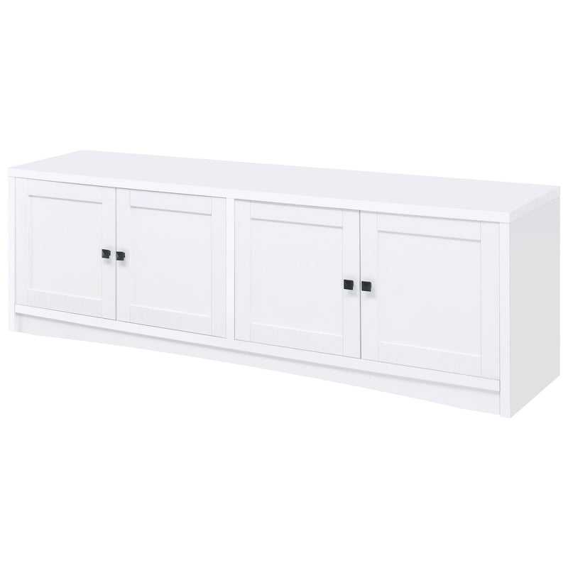 Laughlin 4-door Engineered Wood 78-inch TV Stand