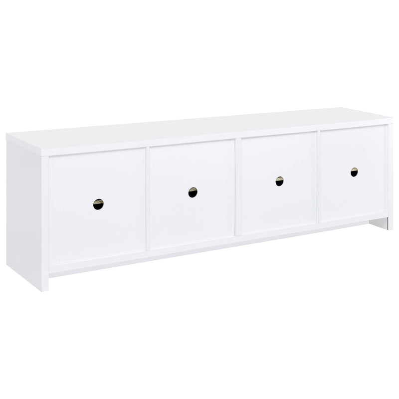 Laughlin 4-door Engineered Wood 78-inch TV Stand