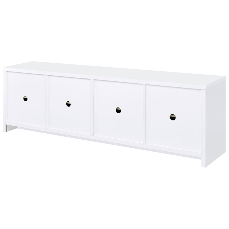 Laughlin 4-door Engineered Wood 78-inch TV Stand