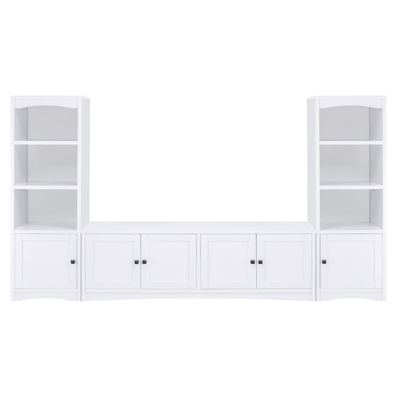 Laughlin 4-door Engineered Wood 78-inch TV Stand
